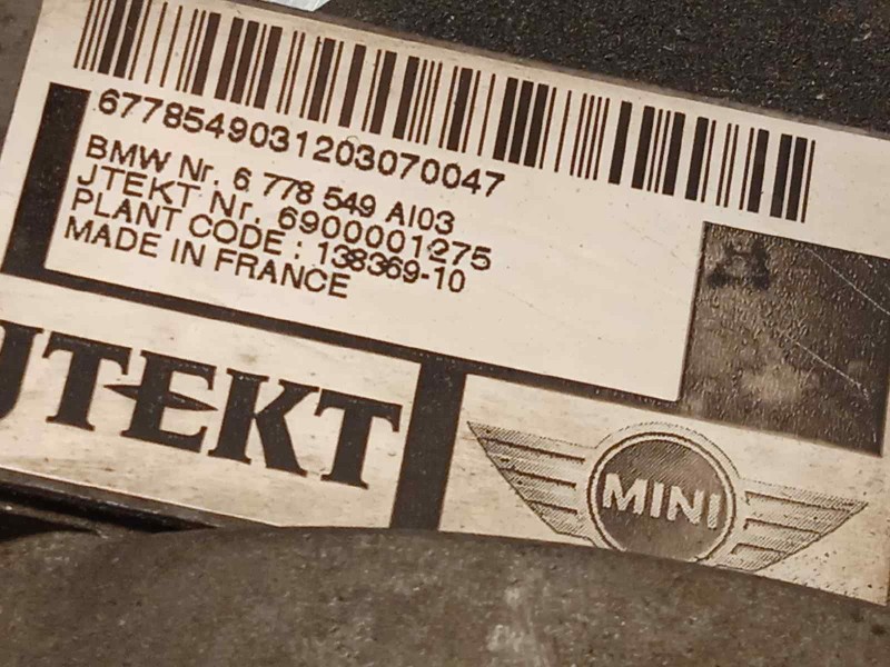 Recambio de cremallera direccion para mini mini (r56) cooper s referencia OEM IAM 6778549 32106856876 32106778549