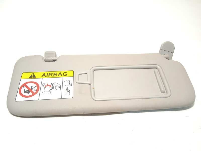 Recambio de parasol derecho para hyundai ioniq hybrid referencia OEM IAM 85220G2160TTX  