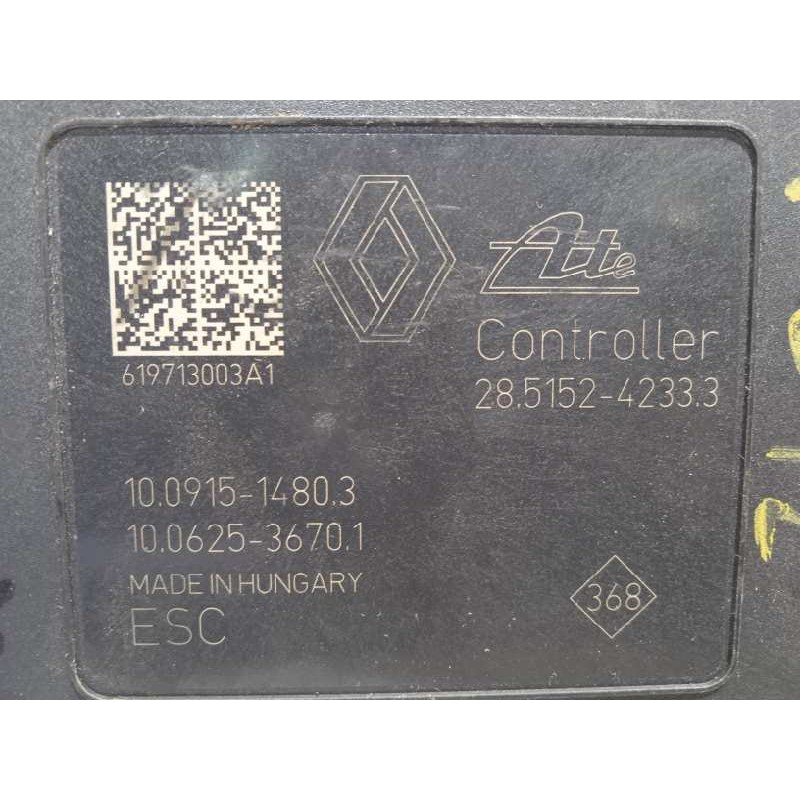 Recambio de abs para renault megane iv berlina 5p zen referencia OEM IAM 476607355R 28515242333 10022010264