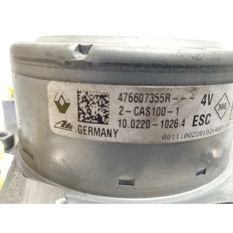 Recambio de abs para renault megane iv berlina 5p zen referencia OEM IAM 476607355R 28515242333 10022010264