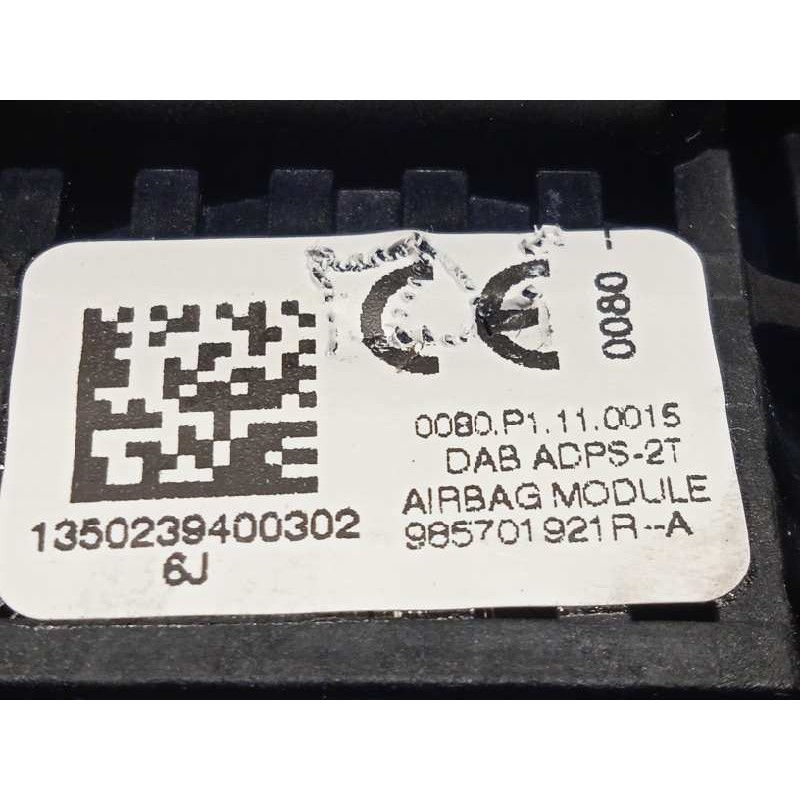 Recambio de airbag delantero izquierdo para renault scenic iii dynamique referencia OEM IAM 985701921R  