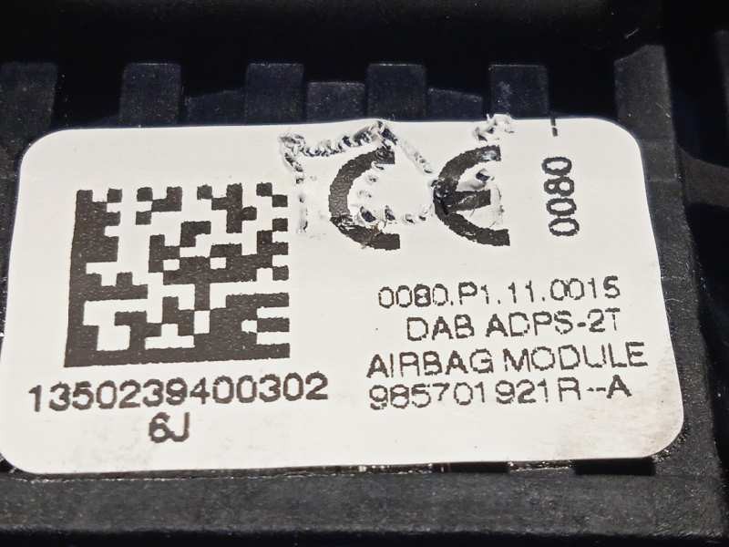 Recambio de airbag delantero izquierdo para renault scenic iii dynamique referencia OEM IAM 985701921R  