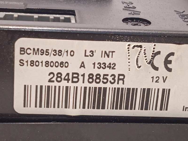 Recambio de centralita confort para renault scenic iii dynamique referencia OEM IAM 284B18853R  