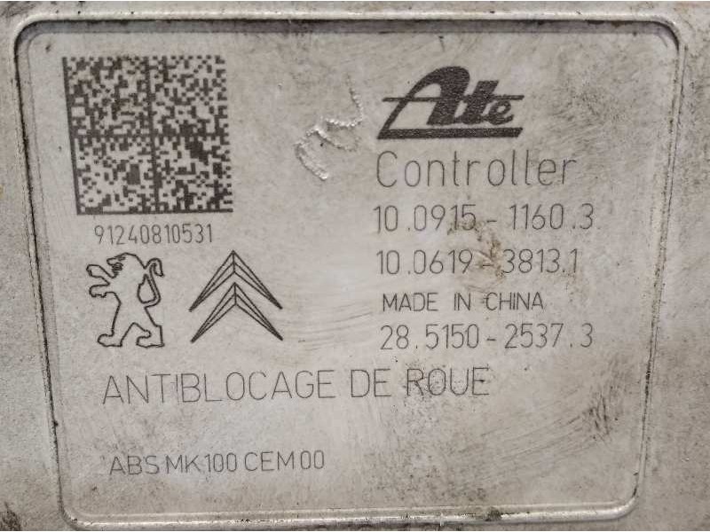 Recambio de abs para citroën c3 collection referencia OEM IAM 9678416180 10091511603 10022000664