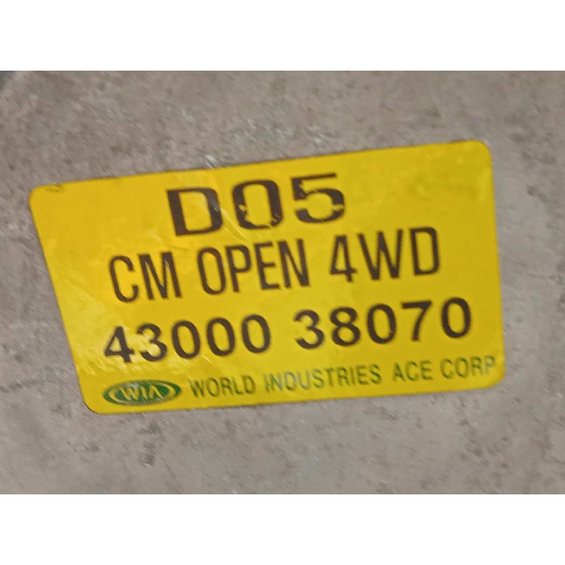 Recambio de caja cambios para hyundai santa fe (bm) 2.2 crdi classic (2wd) referencia OEM IAM 4300038070  