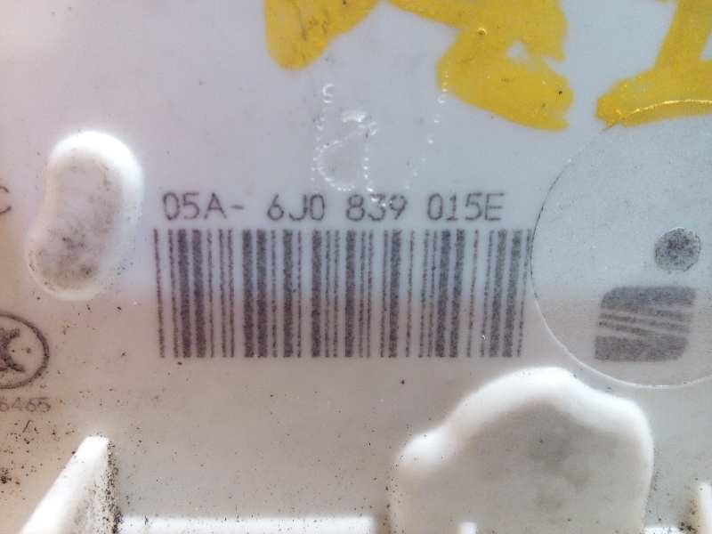 Recambio de cerradura puerta trasera izquierda para seat ibiza (6j5) reference referencia OEM IAM 6J0839015E  