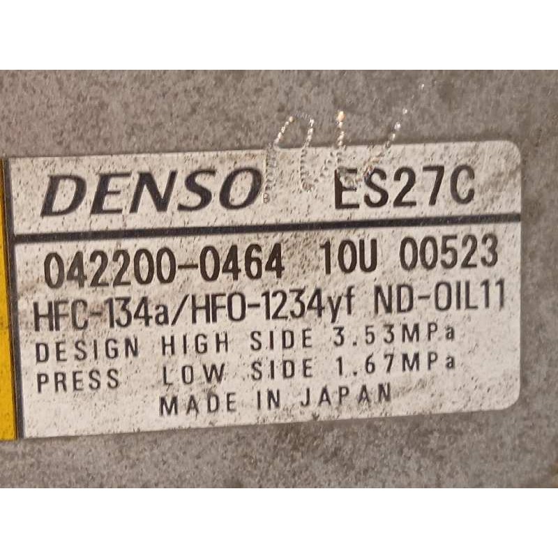 Recambio de compresor aire acondicionado para lexus rx (agl20) 450h referencia OEM IAM 0422000464  8837033020