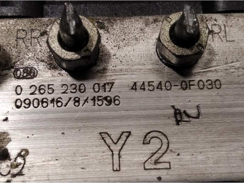 Recambio de abs para toyota verso active referencia OEM IAM 445400F030 0265950824 0265230017