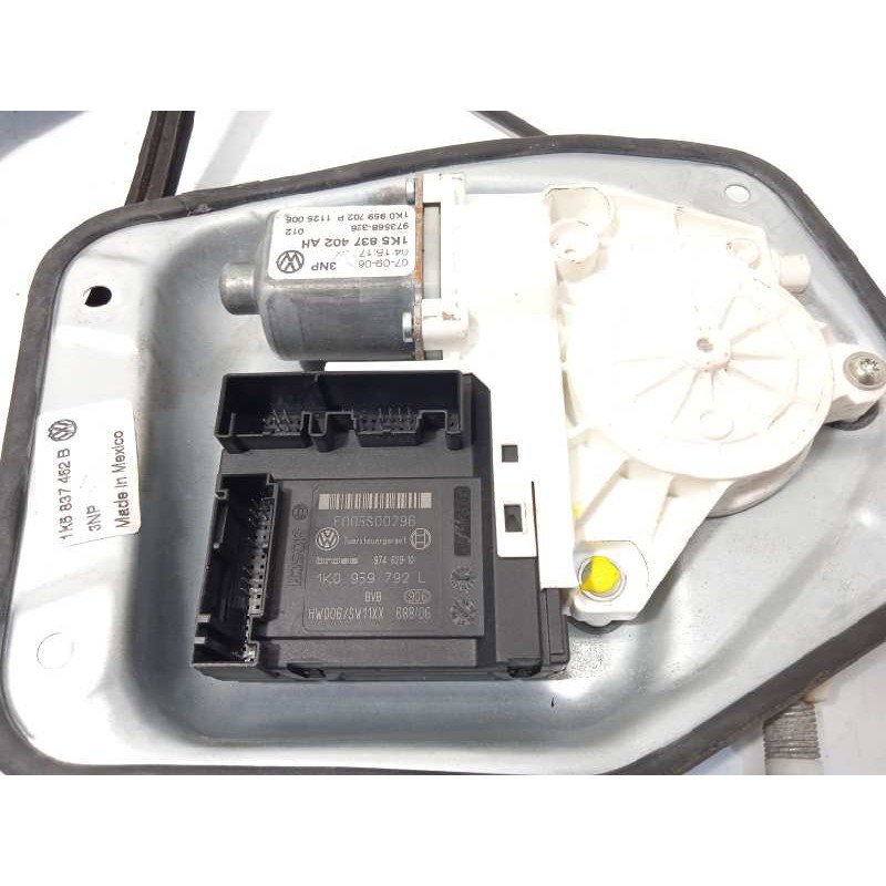 Recambio de elevalunas delantero derecho para volkswagen jetta (1k2) 1.9 tdi referencia OEM IAM 1K5837462B  1K5837402AH