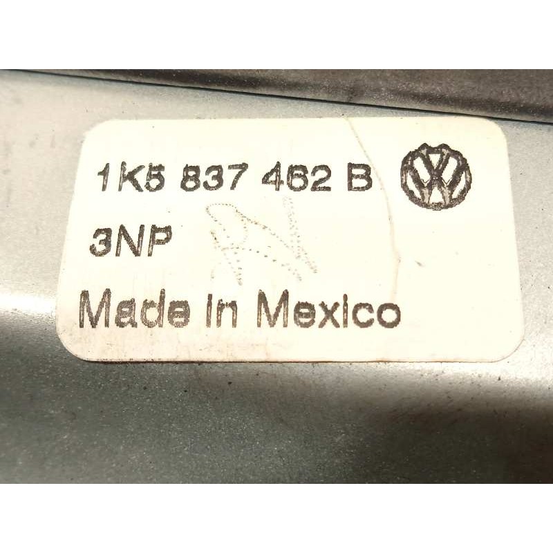 Recambio de elevalunas delantero derecho para volkswagen jetta (1k2) 1.9 tdi referencia OEM IAM 1K5837462B  1K5837402AH