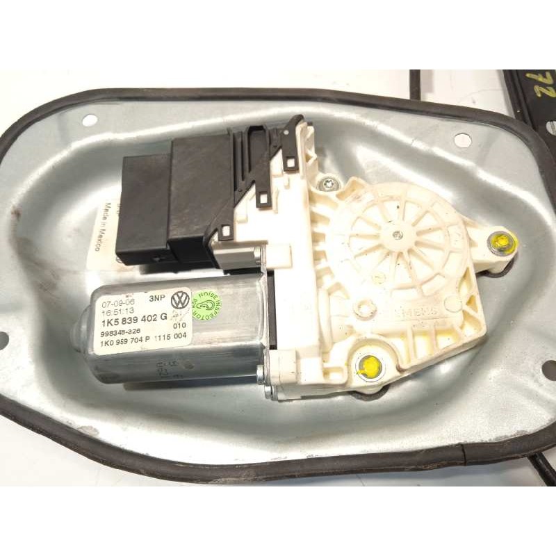 Recambio de elevalunas trasero derecho para volkswagen jetta (1k2) 1.9 tdi referencia OEM IAM 1K5839462  1K5839402G