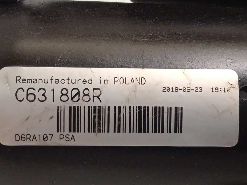 Recambio de motor arranque para citroën c6 3.0 v6 24v referencia OEM IAM D6RA107  5802CZ