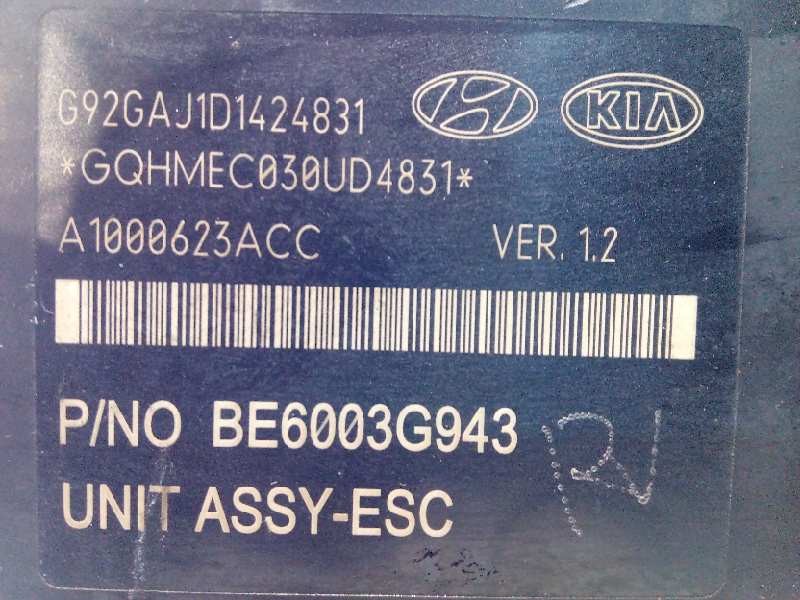 Recambio de abs para kia rio drive referencia OEM IAM 589201W570 BE6003G943 MGH60BH6013G943