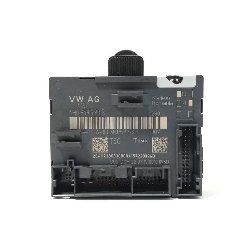 Recambio de modulo confort para audi s8 (4hc) 4.0 tfsi quattro referencia OEM IAM 4H0959793S  