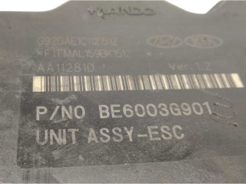 Recambio de abs para kia rio drive referencia OEM IAM 589201W500 BE6003G901 BH6013G900