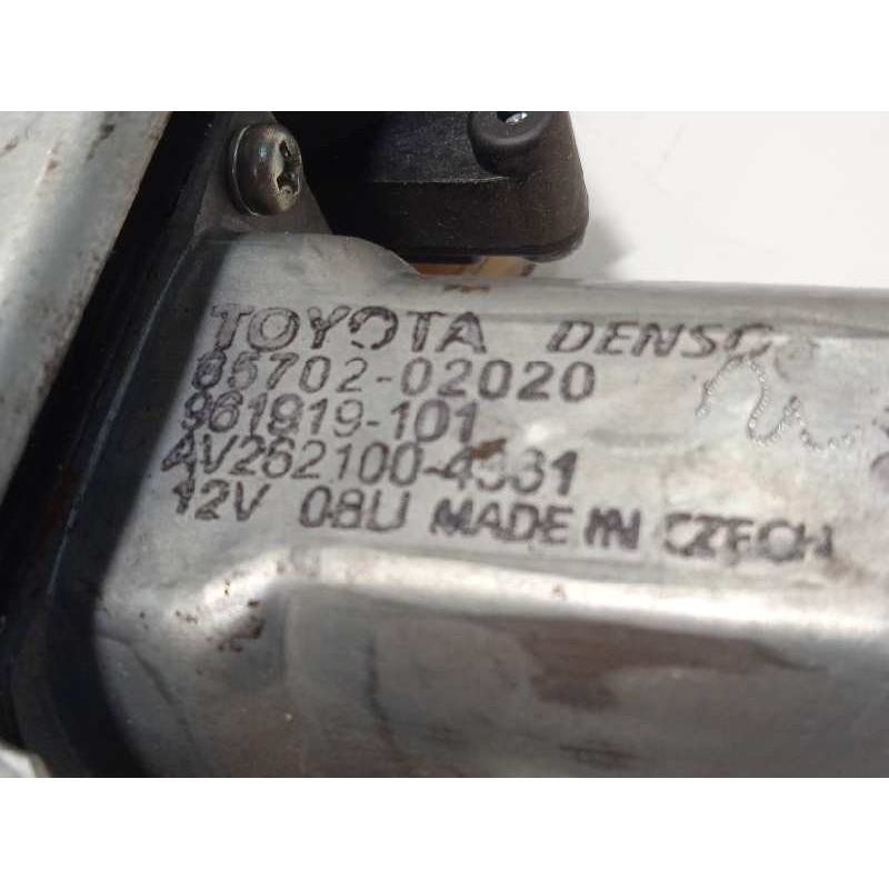 Recambio de elevalunas trasero derecho para toyota auris hybrid feel! edition referencia OEM IAM 8570202020  961919101