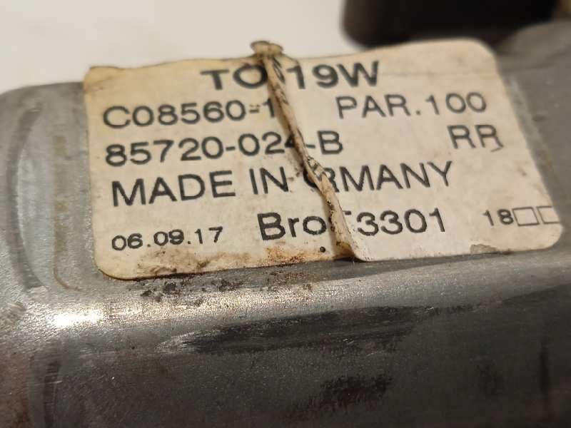 Recambio de elevalunas trasero derecho para toyota auris hybrid feel! edition referencia OEM IAM 8570202020  961919101