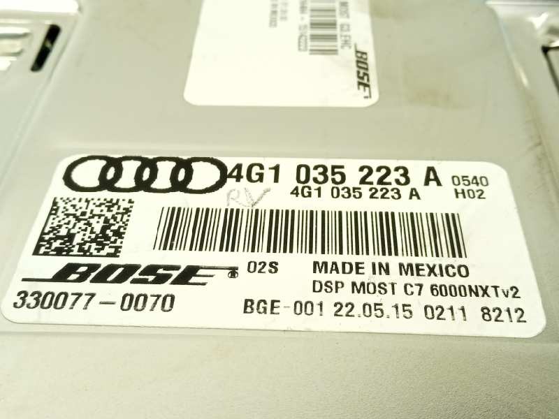 Recambio de modulo electronico para audi s8 (4hc) 4.0 tfsi quattro referencia OEM IAM 4G1035223A  