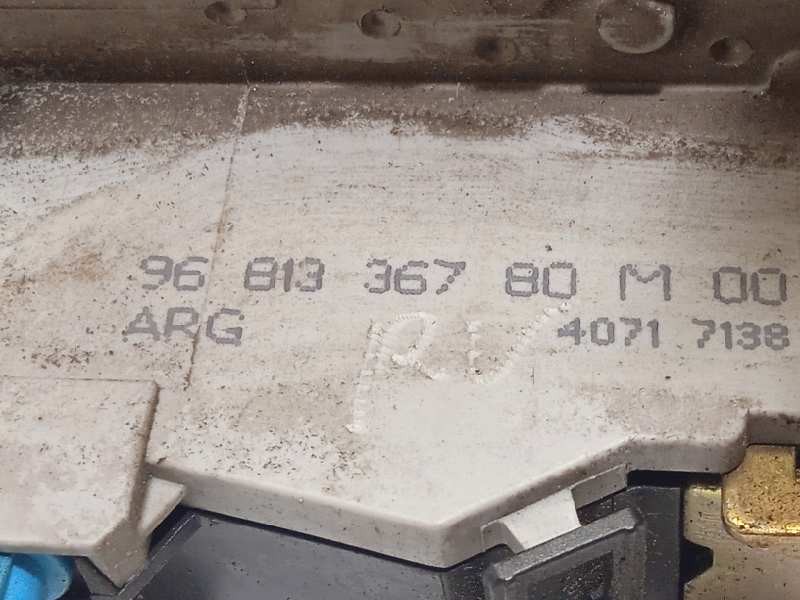 Recambio de cerradura puerta trasera izquierda para citroën c6 3.0 v6 24v referencia OEM IAM 9681336780  