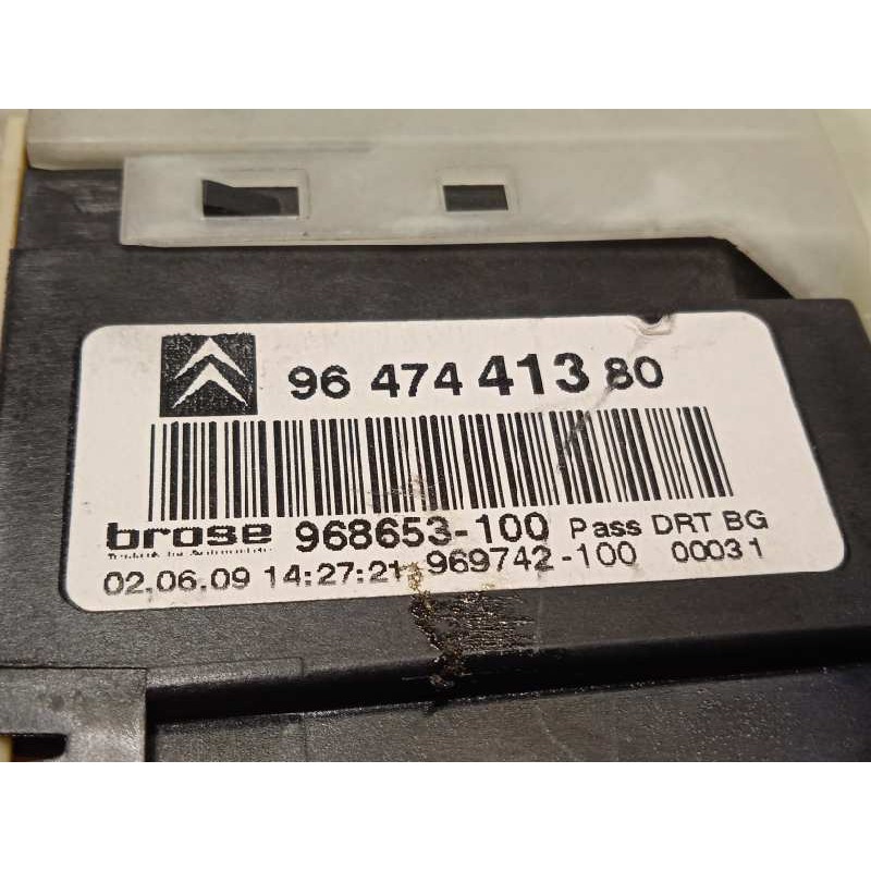 Recambio de elevalunas delantero derecho para citroën c4 sedan collection referencia OEM IAM 9681813980  9647441380
