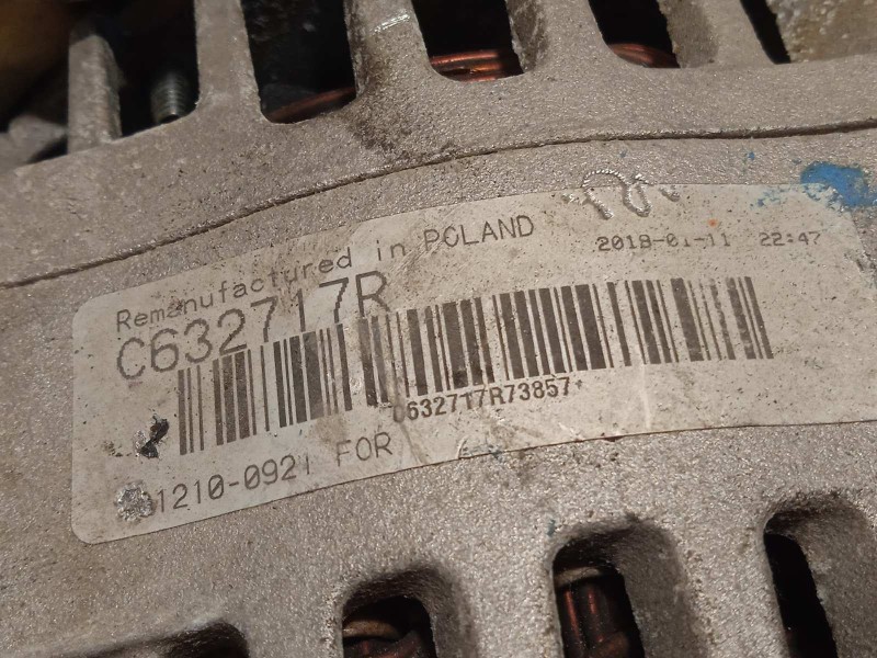 Recambio de alternador para ford focus lim. (cb4) trend referencia OEM IAM RE4M5T10300LD 1757293 C632717R