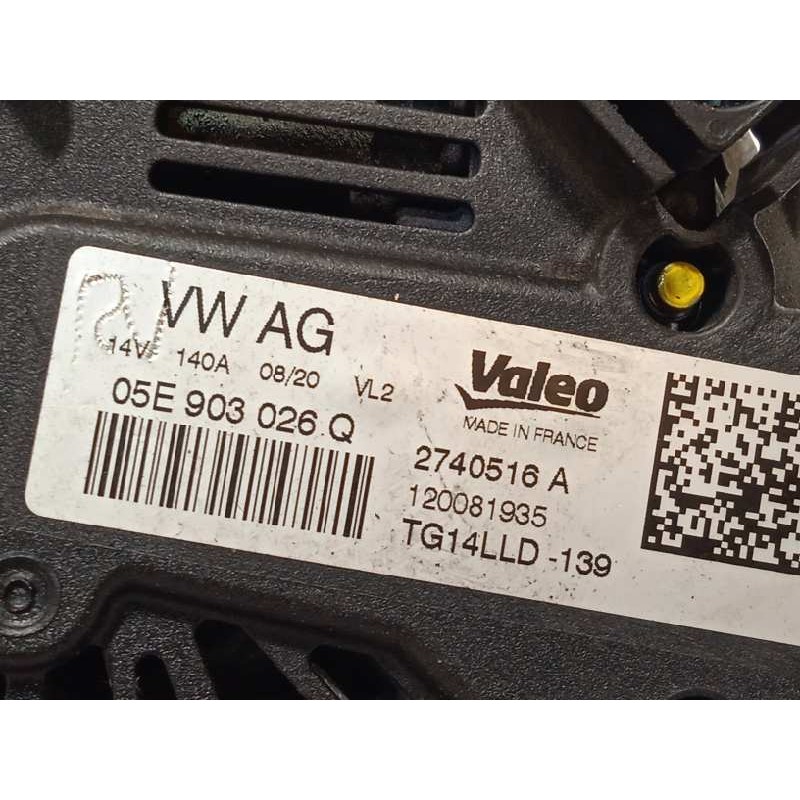 Recambio de alternador para seat ibiza (kj1) style referencia OEM IAM 05E903026Q  TG14LLD