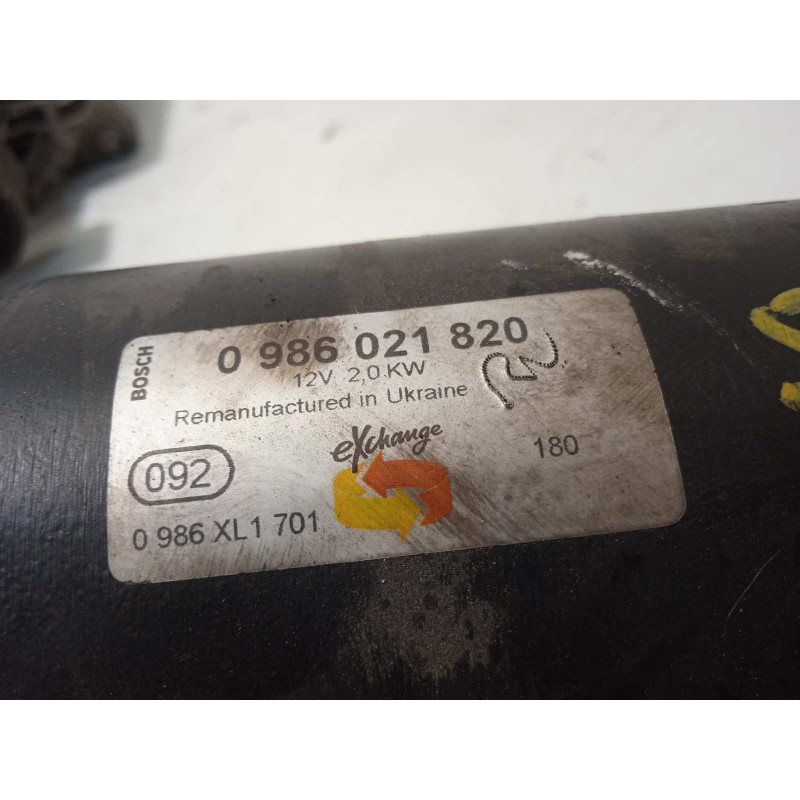 Recambio de motor arranque para ford focus lim. (cb4) trend referencia OEM IAM 0986021820  1756794
