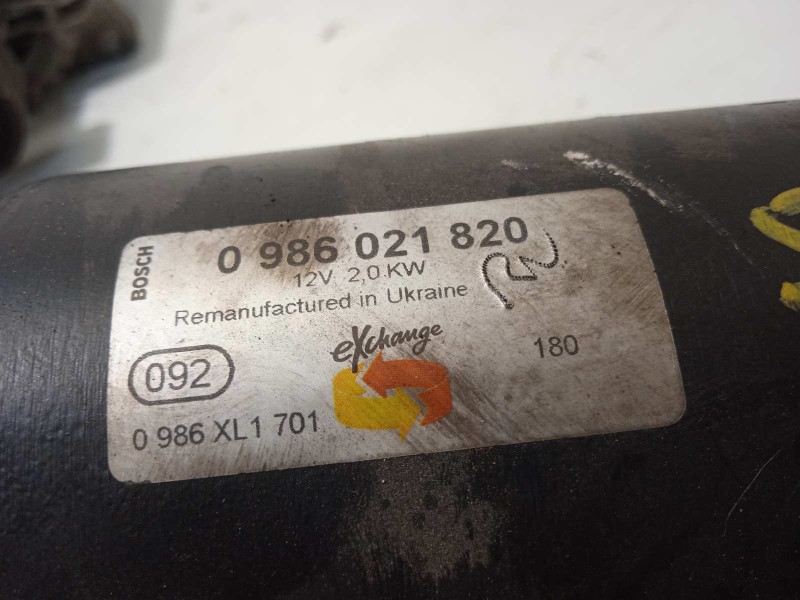 Recambio de motor arranque para ford focus lim. (cb4) trend referencia OEM IAM 0986021820  1756794