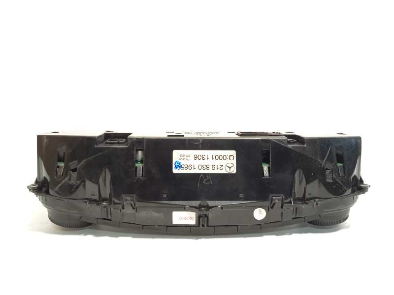 Recambio de mando climatizador para mercedes-benz clase cls (w219) 350 (219.356) referencia OEM IAM 2198301985  