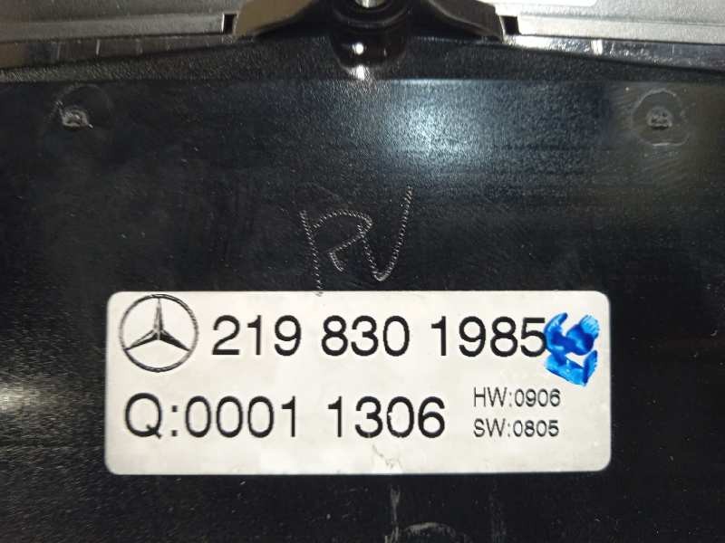 Recambio de mando climatizador para mercedes-benz clase cls (w219) 350 (219.356) referencia OEM IAM 2198301985  