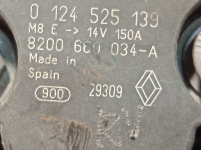 Recambio de alternador para renault kangoo 1.5 dci diesel cat referencia OEM IAM 8200660034A  0124525139