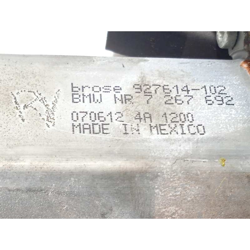 Recambio de elevalunas trasero derecho para bmw x5 (e70) xdrive40d referencia OEM IAM 7267692 7166382E 7137030S