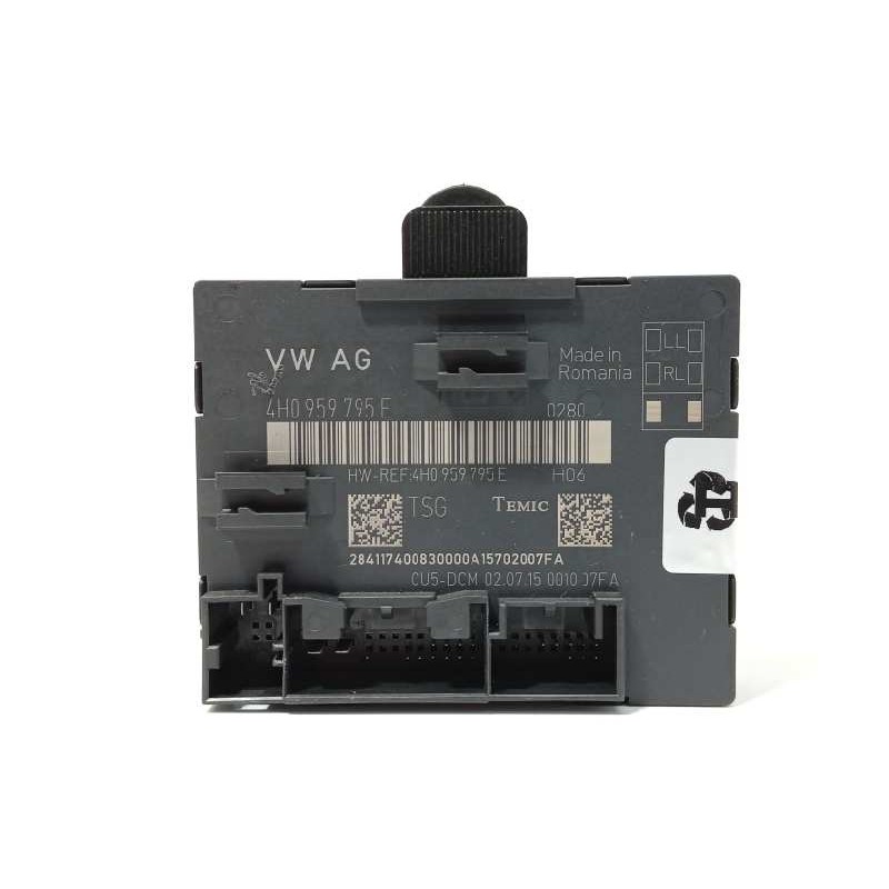 Recambio de centralita confort para audi s8 (4hc) 4.0 tfsi quattro referencia OEM IAM 4H0959795E  