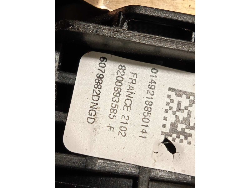 Recambio de airbag delantero izquierdo para renault kangoo z.e. referencia OEM IAM 8200893585  