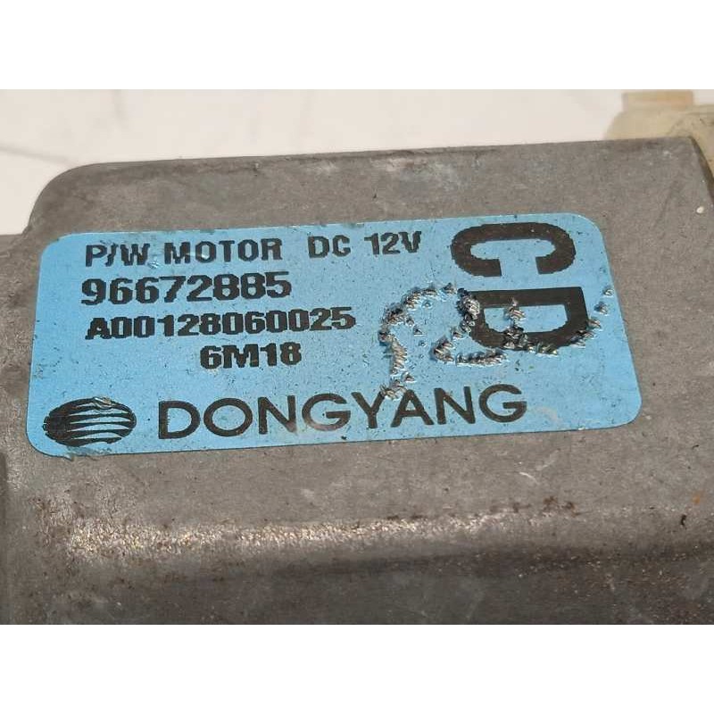 Recambio de elevalunas trasero derecho para opel antara cosmo 4x4 referencia OEM IAM 96672885  