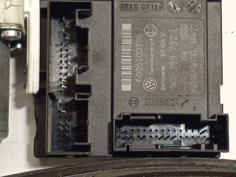 Recambio de elevalunas delantero derecho para volkswagen jetta (1k2) 1.9 tdi referencia OEM IAM 1K5837402AH  1K0959792L