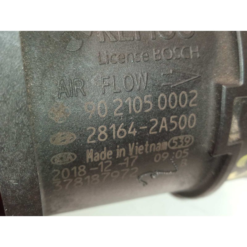 Recambio de caudalimetro para hyundai tucson referencia OEM IAM 281642A500  9021050002