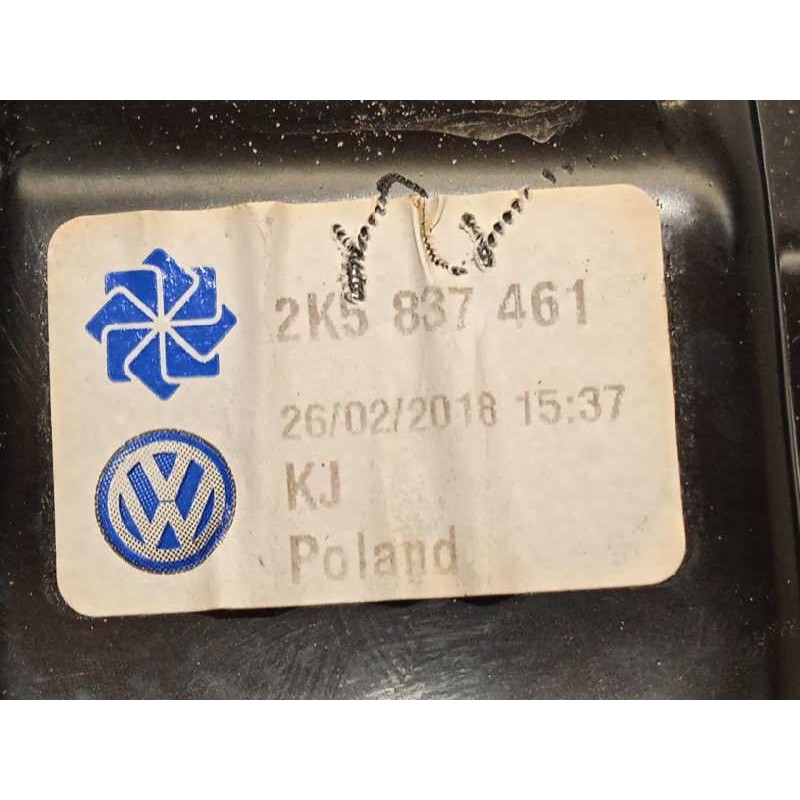 Recambio de elevalunas delantero izquierdo para volkswagen caddy furgón/kombi 2.0 tdi referencia OEM IAM 2K5837461  2K5959701