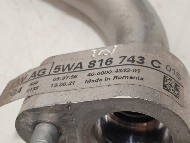 Recambio de tubos aire acondicionado para seat leon sportstourer (kl8) fr referencia OEM IAM 5WA816743C  