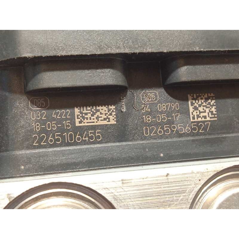Recambio de abs para renault captur 1.5 dci diesel fap referencia OEM IAM 476601842R 0265956527 269722