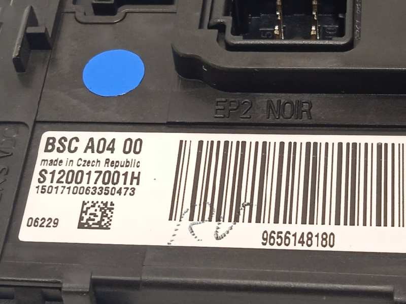 Recambio de caja reles / fusibles para citroën c6 3.0 v6 24v referencia OEM IAM 9656148180  