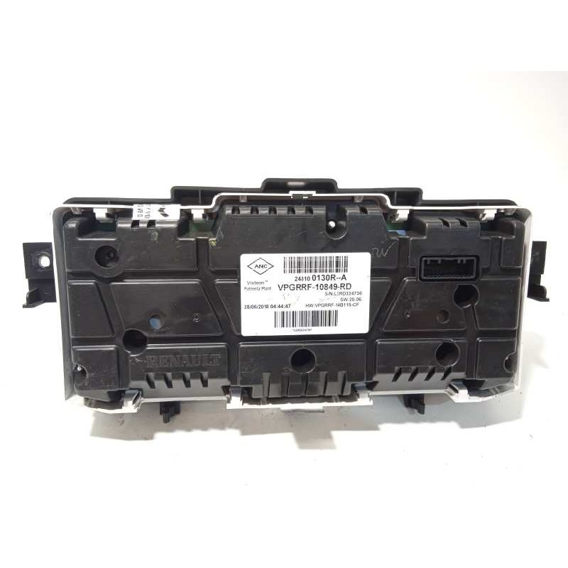 Recambio de cuadro instrumentos para renault captur 1.5 dci diesel fap referencia OEM IAM 248100130R  