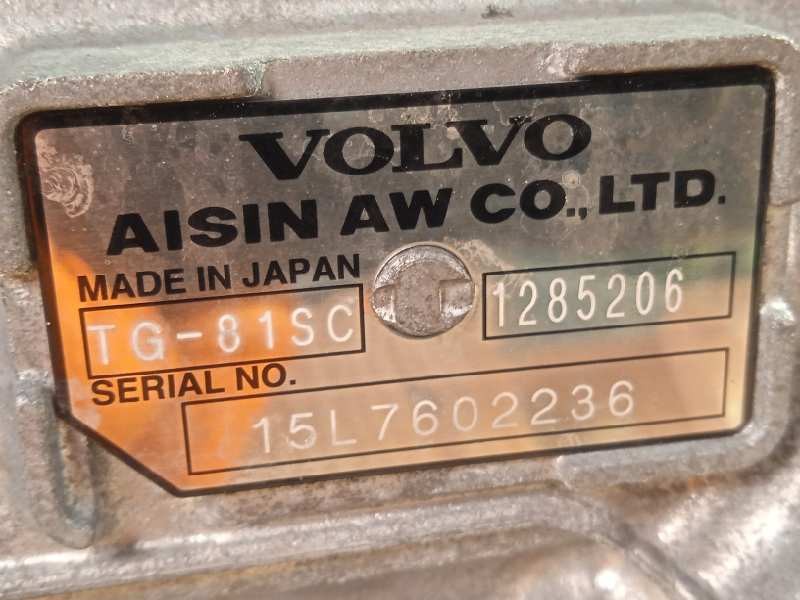 Recambio de caja cambios para volvo v60 familiar referencia OEM IAM TG81SC 36050764 1285206