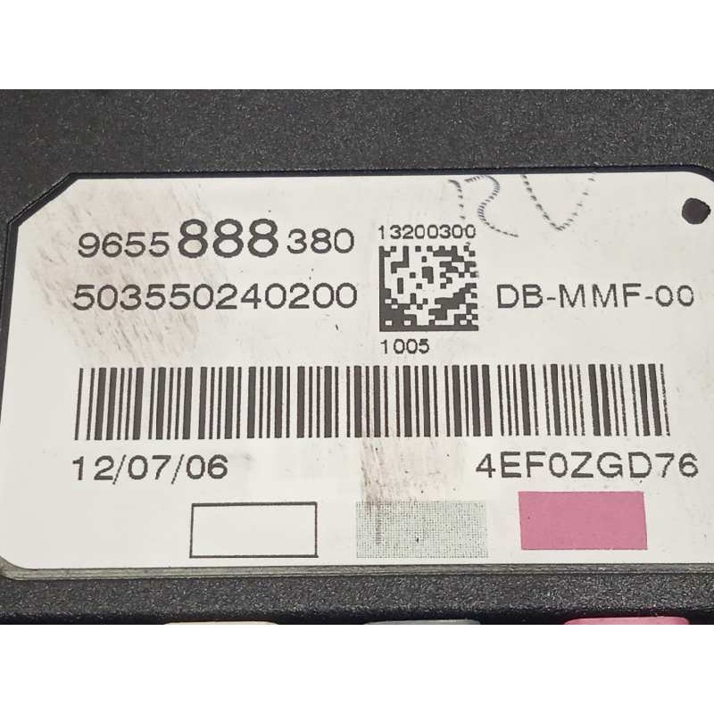 Recambio de modulo electronico para citroën c6 3.0 v6 24v referencia OEM IAM 9655888380  