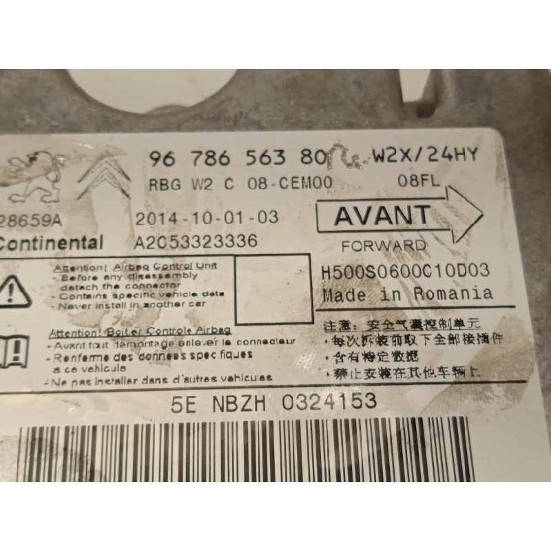 Recambio de kit airbag para peugeot 508 1.6 e-hdi fap referencia OEM IAM 8247X1 9803128780 4112QG