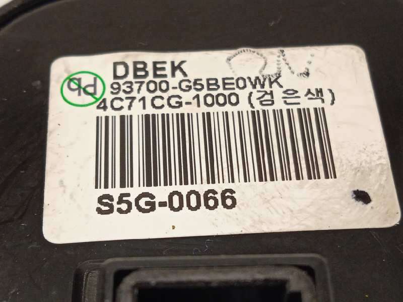 Recambio de mando multifuncion para kia niro referencia OEM IAM 93700G5BE0WK - Blanco 5