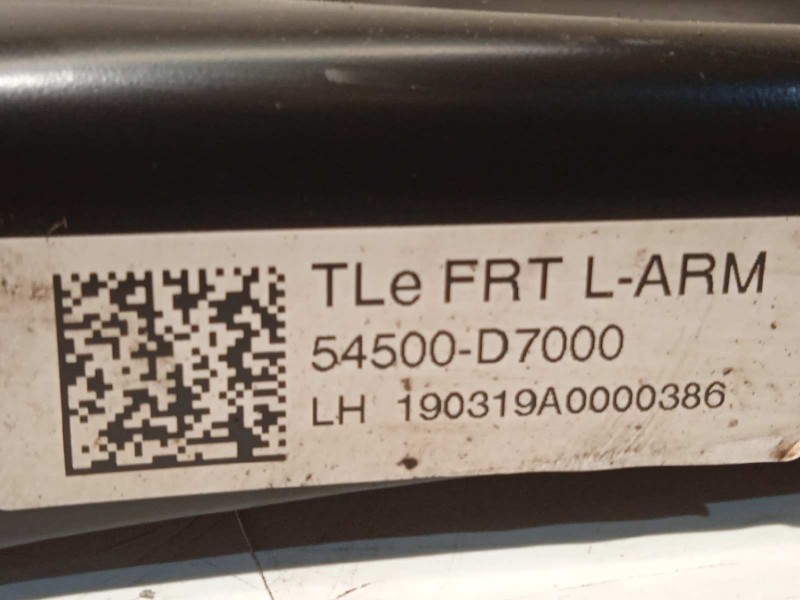 Recambio de brazo suspension inferior delantero izquierdo para hyundai tucson referencia OEM IAM 54500D7000  