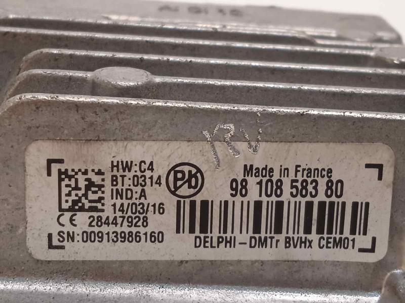 Recambio de modulo electronico para citroën c4 picasso feel edition referencia OEM IAM 9810858380  