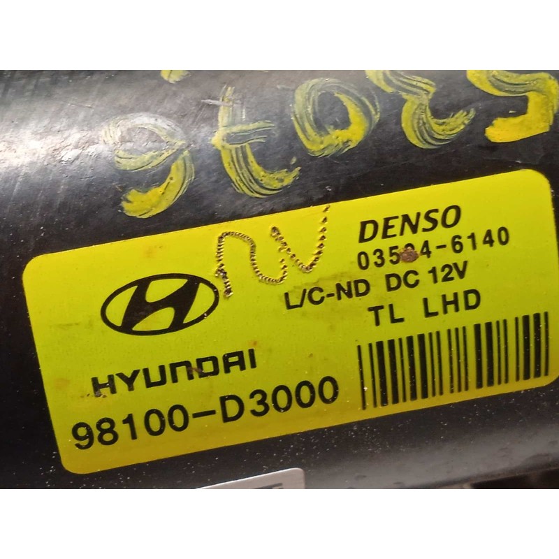 Recambio de motor limpia delantero para hyundai tucson referencia OEM IAM 98100D3000 98120D3000 98110D3000