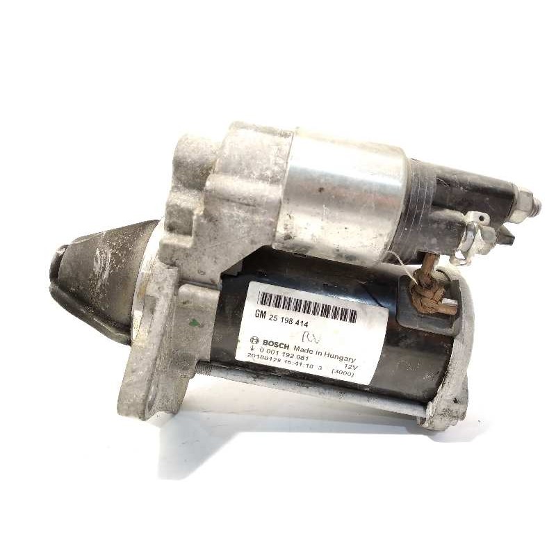 Recambio de motor arranque para opel corsa e selective referencia OEM IAM 25198414  0001192081